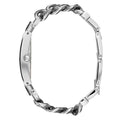 Guess Mod Heavy Metal Silver Dial Silver Steel Strap Watch For Women - W1117L1