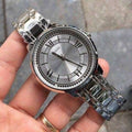 Guess Montauk Silver Dial Stainless Steel Watch For Women - W0933L1