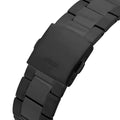 Guess Edge Chronograph Black Dial Black Steel Strap Watch For Men - GW0539G3