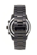 Hugo Boss Professional Black Dial Black Steel Strap Watch for Men - 1513528