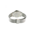 Calvin Klein Minimal Grey Dial Silver Mesh Bracelet Watch for Men - K3M22124