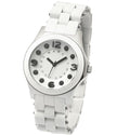 Marc Jacobs Pelly White Dial White Silicone Strap Watch for Women - MBM2503