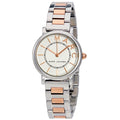Marc Jacobs Roxy Silver Dial Two Tone Steel Strap Watch for Women - MJ3551