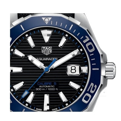 Tag Heuer Aquaracer Black Dial Watch for Men - WAY201C.FC6395