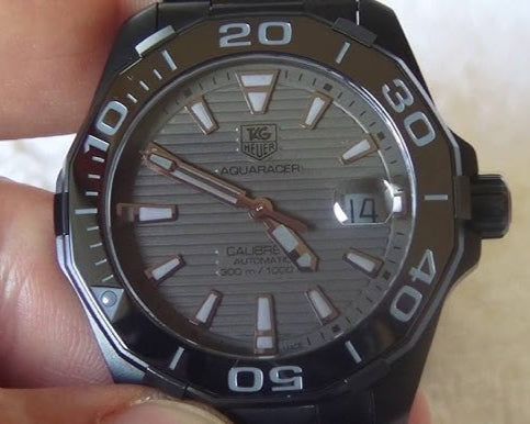 Tag Heuer Aquaracer Black Dial Watch for Men - WAY218B.FC6364