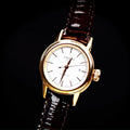 Tissot Carson Automatic White Dial Brown Leather Strap Watch For Women - T085.207.36.011.00