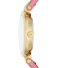 Michael Kors Parker Pink Mother of Pearl Dial Two Tone Steel Strap Watch for Women - MK6490