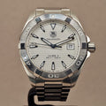 Tag Heuer Aquaracer White Dial Watch for Men - WAY2111.BA0928