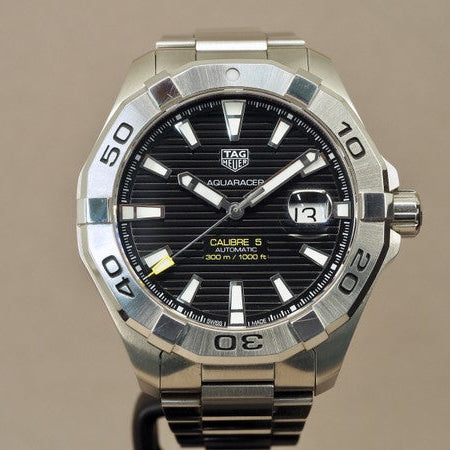 Tag Heuer Aquaracer Black Dial Watch for Men - WAY2010.BA0927