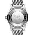Breitling Superocean Heritage B20 Automatic 44 Blue Dial Silver Mesh Bracelet Watch for Men - AB2030161C1A1