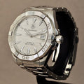 Tag Heuer Aquaracer Automatic 41mm White Dial Silver Steel Strap Watch for Men - WAY2111.BA0928