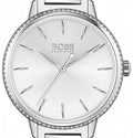 Hugo Boss Signature Silver Dial Silver Steel Strap Watch for Women - 1502539