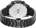 Hugo Boss Aero Black Dial Black Steel Strap Watch for Men - 1513771