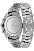 Hugo Boss Champion Blue Dial Silver Steel Strap Watch for Men - 1513818