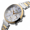 Hugo Boss Flawless Silver Dial Two Tone Steel Strap Watch for Women - 1502550