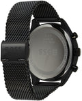 Hugo Boss Gregor Chronograph Black Dial Black Mesh Bracelet Watch For Men - 1514065