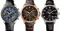 Hugo Boss Driver Chronograph Brown Dial Brown Leather Strap Watch For Men - HB1513093