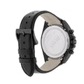 Hugo Boss Driver Chronograph Black Dial Black Leather Strap Watch For Men - HB1513061