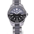 Tag Heuer Aquaracer Quartz Black Dial Two Tone Steel Strap Watch for Men - WAY131A.BA0913