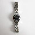 Marc Jacobs Blade Black Dial Silver Steel Strap Watch for Women - MBM3059