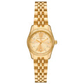 Michael Kors Lexington Analog Gold Dial Gold Steel Strap Watch for Women - MK4741