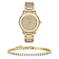 Michael Kors Kinley Gold Dial Gold Steel Strap Watch for Women - MK6209