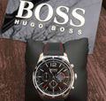 Hugo Boss Professional Black Dial Black Silicone Strap Watch for Men - 1513525