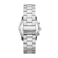Michael Kors Runway Three-Hand Silver Dial Silver Steel Strap Watch for Women - MK7474