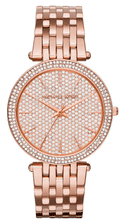 Michael Kors Darci Rose Gold Dial Rose Gold Steel Strap Watch for Women - MK3439