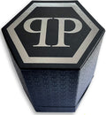 Philipp Plein The Skull Grey Dial Grey Stainless Steel Strap Watch For Men- PWAAA2324