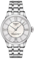Tissot Chemin Des Tourelles Powermatic 80 Helvetic Silver Dial Silver Steel Strap Watch For Women - T099.207.11.116.00