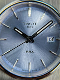Tissot PRX Light Blue Dial Silver Steel Strap Watch For Women - T137.210.11.351.00