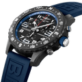 Breitling Endurance Pro Black Dial Blue Rubber Strap Watch for Men - X82310D51B1S1