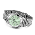 Breitling Chronomat Automatic 36 Green Dial Silver Steel Strap Watch for Women - A10380101L1A1