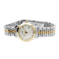 Gucci G Timeless Diamonds Mother of Pearl Dial Two Tone Mesh Bracelet Watch for Women - YA126513
