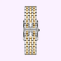 Tory Burch Eleanor White Dial Two Tone Steel Strap Watch for Women - TBW1070