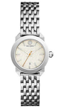 Tory Burch Whitney Ivory White Dial Silver Steel Strap Watch for Women - TBW8001