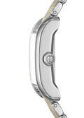 Tory Burch Eleanor White Dial Two Tone Steel Strap Watch for Women - TBW1070