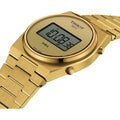 Tissot PRX Digital Quartz Gold Dial Gold Steel Strap Watch for Men - T137.463.33.020.00