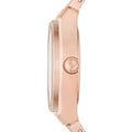 Emporio Armani Federica Analog Mother of Pearl Dial Rose Gold Steel Strap Watch for Women - AR11558
