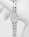 Tory Burch Reva Silver Dial Silver Steel Strap Watch for Women - TBW4044