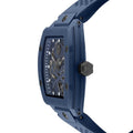 Philipp Plein The SKeleton Blue Dial Blue Silicone Strap Watch for Men - PWVBA0323