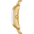 Tory Burch Eleanor Mother of Pearl Pink Dial Gold Steel Strap Watch for Women - TBW1077