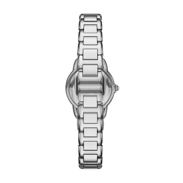 Emporio Armani Mia Mother of Pearl Dial Silver Steel Strap Watch for Women - AR11669