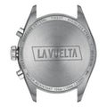 Tissot PR 100 Vuelta Chronograph Black Dial Silver Steel Strap Watch for Men - T150.417.11.051.01