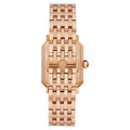 Tory Burch Robinson White Dial Rose Gold Steel Strap Watch for Women - TBW1502