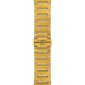 Tissot PRX Digital Quartz Gold Dial Gold Steel Strap Watch for Men - T137.463.33.020.00