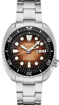 Seiko Prospex US Special Edition King Turtle Automatic Brown Dial Silver Steel Strap Watch for Men - SRPH55