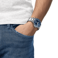 Tissot Seastar 1000 Powermatic 80 Blue Dial Silver Steel Strap Watch for Men - T120.407.11.041.03