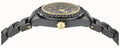 Versace DV One Mini Black Dial Black Steel Strap Watch for Women - VE9F00124